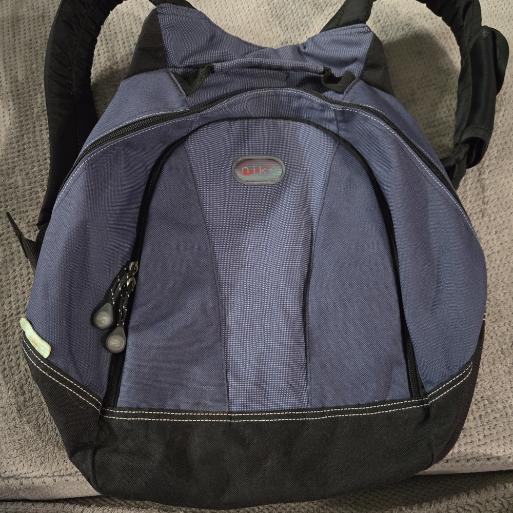 Nike Blue and Black Backpack